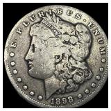 1898-S Silver Morgan Dollar NEARLY UNCIRCULATED