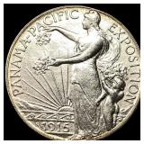 1915-S Silver Panama-Pacific Half Dollar UNCIRCULA