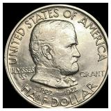 1922-S Silver Half Dollar Grant Commemorative UNCI