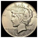 1935 Silver Peace Dollar UNCIRCULATED