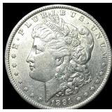 1891-S Silver Morgan Dollar CLOSELY UNCIRCULATED