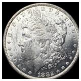 1882-CC Silver Morgan Dollar CHOICE BU