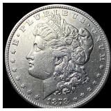 1878 Silver Morgan Dollar NEARLY UNCIRCULATED