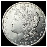 1921 Silver Morgan Dollar CHOICE BU