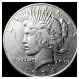 1934 Silver Peace Dollar CLOSELY UNCIRCULATED