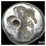 Achaemenid Empire 5th-4th Century BC Silver Siglo