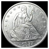 1857-O Silver Half Dollar UNCIRCULATED