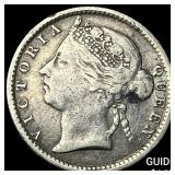 1894 British Honduras Silver 10 Cents NEARLY UNCIR