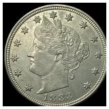 1883 Liberty Head Nickel (No Cents) CHOICE BU