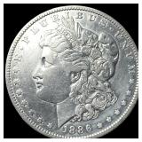 1886-O Silver Morgan Dollar CLOSELY UNCIRCULATED