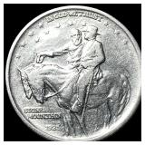 1925 Stone Mountain Silver Half Dollar LIGHTLY CIR