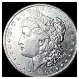 1902-S Silver Morgan Dollar CHOICE AU