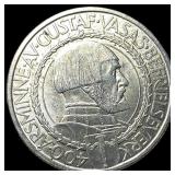 1921 Sweden Silver 2 Kroner UNCIRCULATED