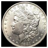 1881 Morgan Silver Dollar CLOSELY UNCIRCULATED