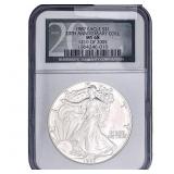 1987 Silver Eagle NGC MS68