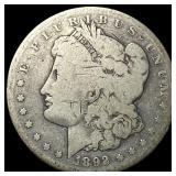 1892-CC Morgan Silver Dollar NICELY CIRCULATED