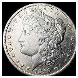 1896-S Silver Morgan Dollar CHOICE AU
