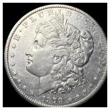 1878-CC Morgan Silver Dollar CLOSELY UNCIRCULATED