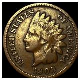 1908-S Indian Head Cent NICELY CIRCULATED