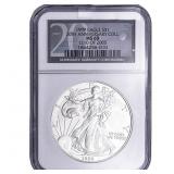 1999 Silver Eagle NGC MS68