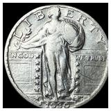 1930 Standing Liberty Silver Quarter NEARLY UNCIRC