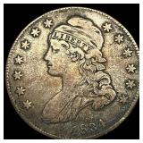 1834 Capped Bust Half Dollar ABOUT UNCIRCULATED