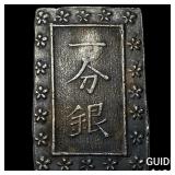 Japan 1849-1871 Silver 1 Bu NEARLY UNCIRCULATED