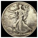 1929-S Silver Walking Liberty Half Dollar LIGHTLY