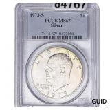 1973-S Eisenhower Dollar PCGS MS67