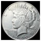1935 Silver Peace Dollar UNCIRCULATED