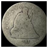 1861 Seated Liberty Half Dollar HIGH GRADE
