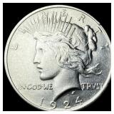1924 Silver Peace Dollar UNCIRCULATED