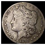 1898-S Silver Morgan Dollar ABOUT UNCIRCULATED