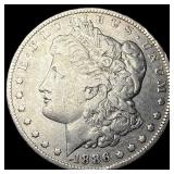 1886-O Silver Morgan Dollar NEARLY UNCIRCULATED