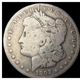 1892 Silver Morgan Dollar NICELY CIRCULATED