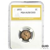 1972 Lincoln Memorial Cent PGA AU58 DDO