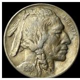 1919-S Nickel Five Cents (Buffalo Nickel) NEARLY U
