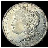 1898-S Silver Morgan Dollar CLOSELY UNCIRCULATED