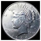 1934 Silver Peace Dollar UNCIRCULATED