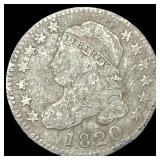 1820 Capped Bust Dime LIGHTLY CIRCULATED