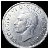 1937 Canada Silver Dollar UNCIRCULATED