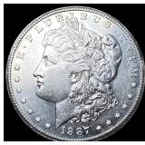 1887 Morgan Silver Dollar CLOSELY UNCIRCULATED