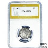 1900 Liberty Victory Nickel PGA MS64