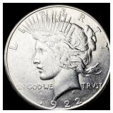 1922-S Silver Peace Dollar UNCIRCULATED