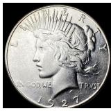 1927-S Silver Peace Dollar UNCIRCULATED