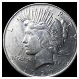 1927 Silver Peace Dollar UNCIRCULATED