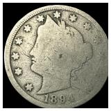 1894 Liberty Head Nickel NICELY CIRCULATED