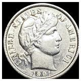 1901 Barber Dime CLOSELY UNCIRCULATED