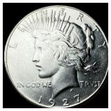 1927-S Silver Peace Dollar CLOSELY UNCIRCULATED
