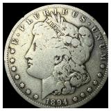 1894 Silver Morgan Dollar NICELY CIRCULATED